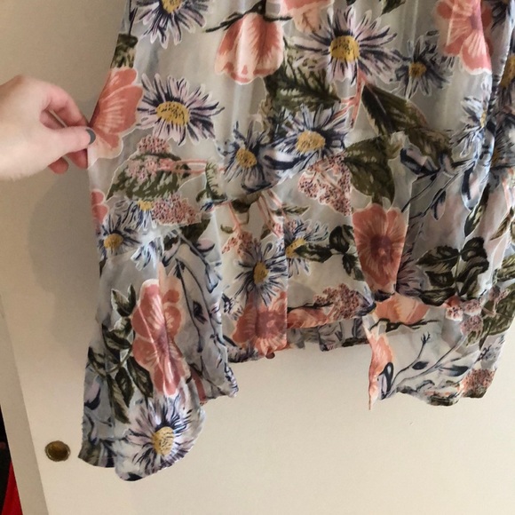 Tyler Ruffle Hem Floral Dress by ASTR The Label - Picture 8 of 8